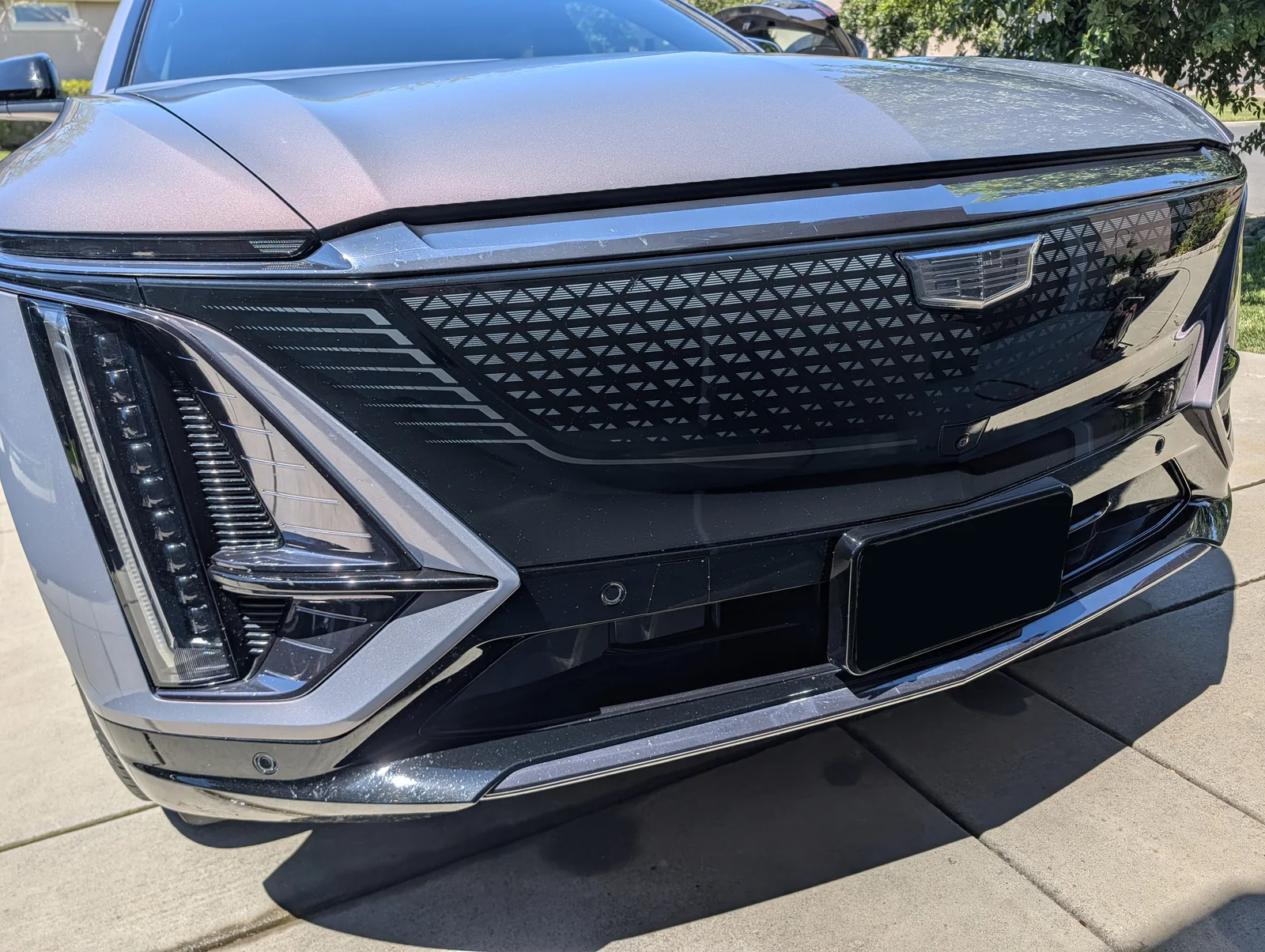 Caddy after exterior detail by Pride Auto Wash