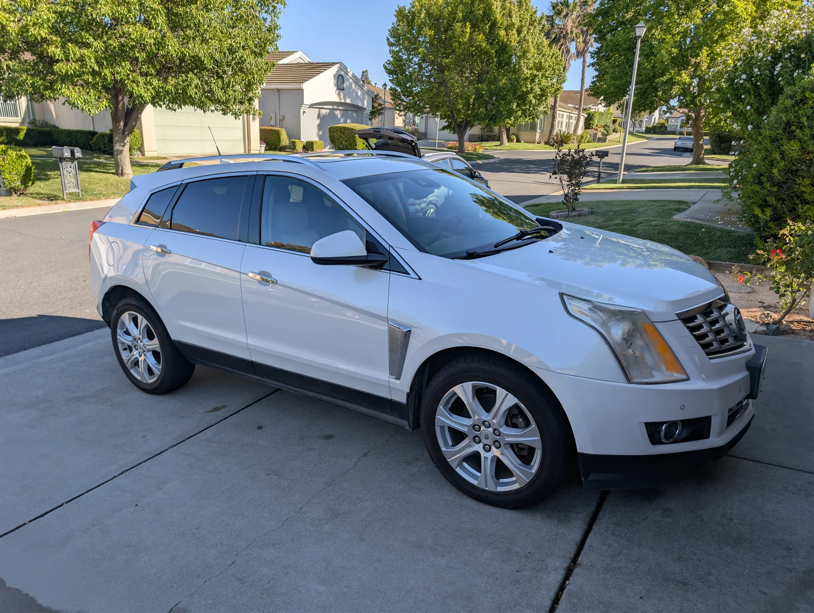 SRX after express wash by Pride Auto Wash