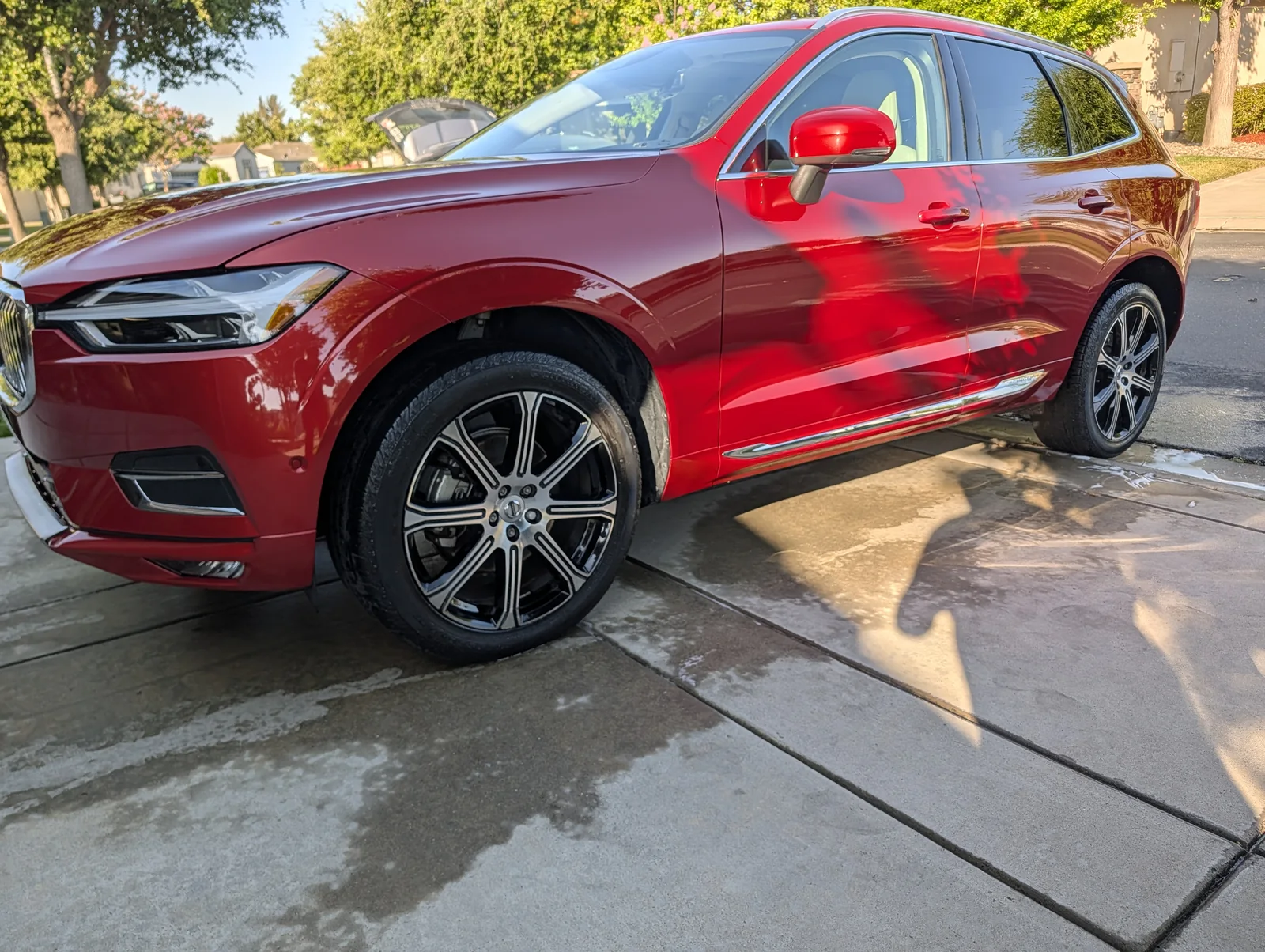 Volvo after express wash by Pride Auto Wash